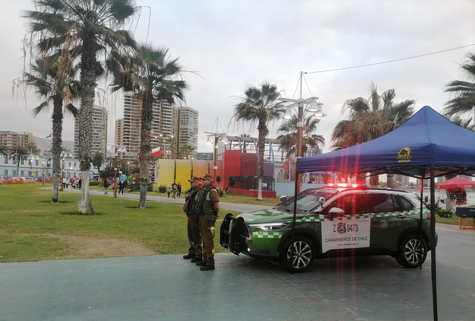 CARABINEROS ENTREGA BALANCE DEL FIN DE SEMANA