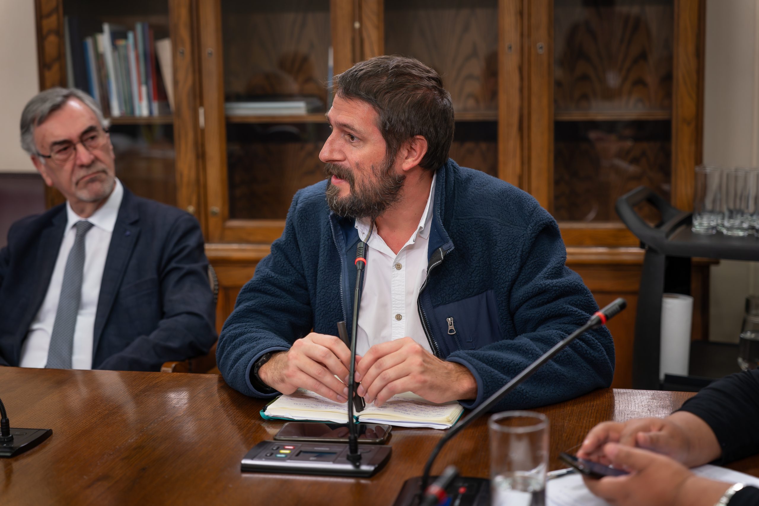 Diputado Ramírez expuso ante la Comisión de Vivienda de la Cámara baja el proyecto de ley sobre socavones