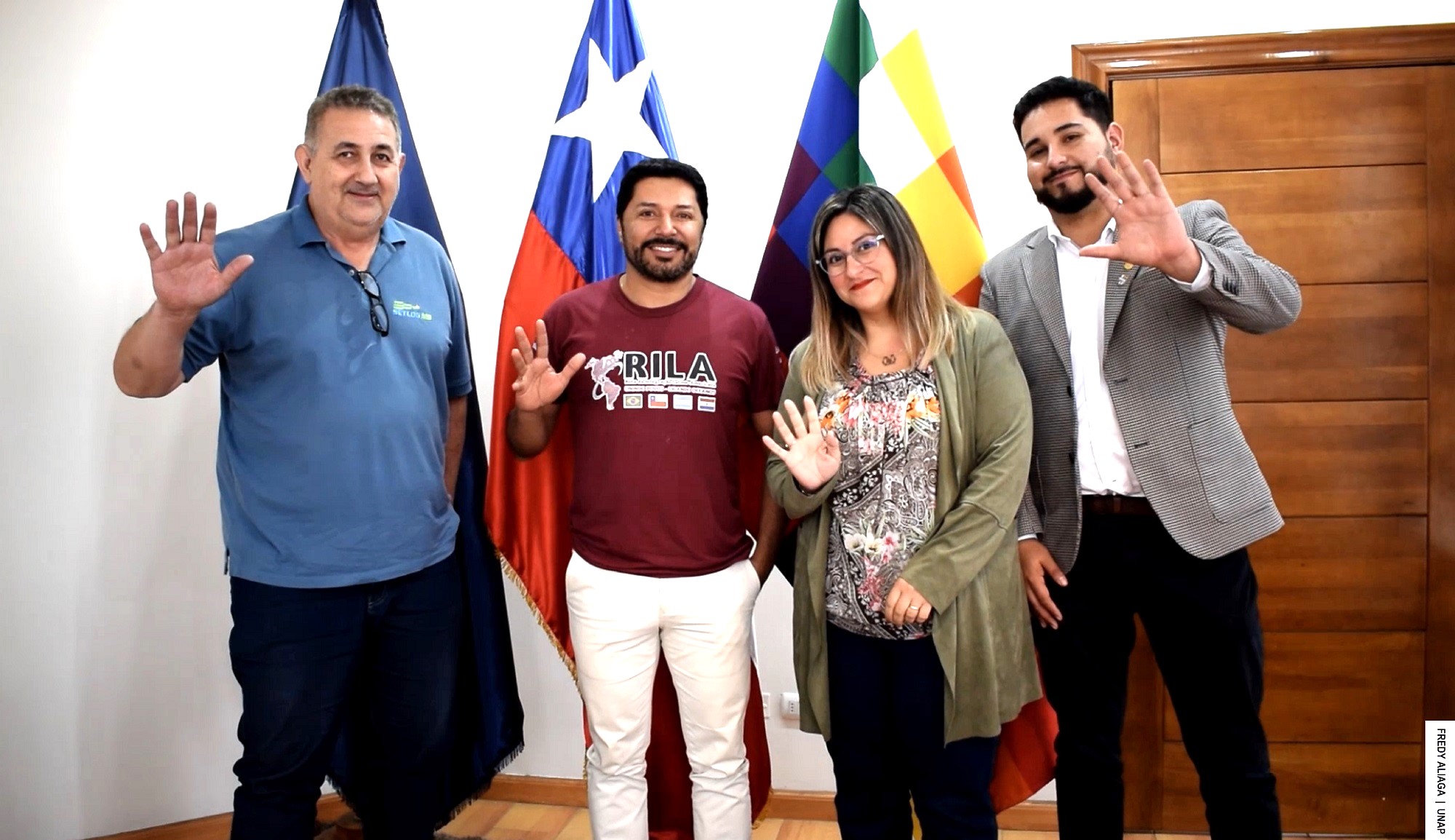 UNAP reactivó cooperación con U. Estatal de Mato Grosso do Sul Brasil