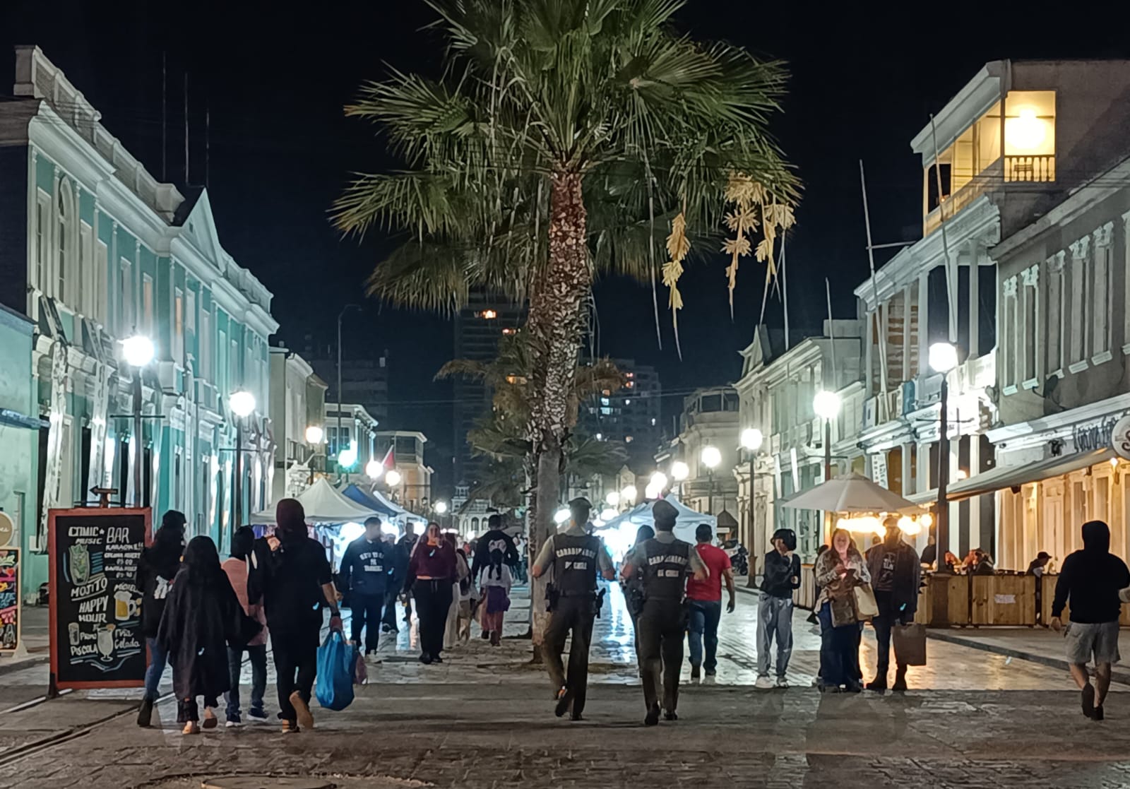 78 PERSONAS DETUVO CARABINEROS ESTE FIN DE SEMANA