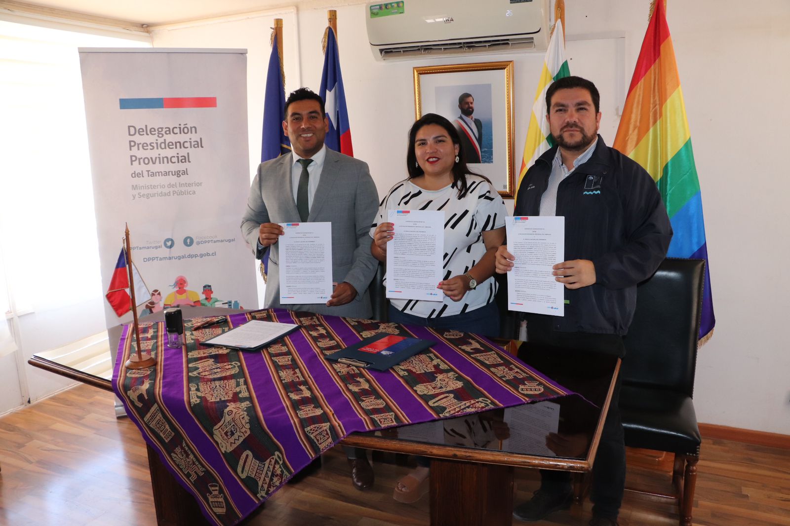 SERNAC Y DELEGACIÓN PRESIDENCIAL PROVINCIAL DEL TAMARUGAL FIRMAN POR PRIMERA VEZ UN CONVENIO PARA MAYOR PROTECCIÓN DE LOS CONSUMIDORES EN TARAPACÁ