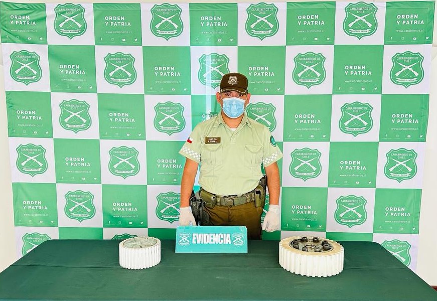 OCULTABAN DROGA EN ENGRANAJES DE LAVADORAS