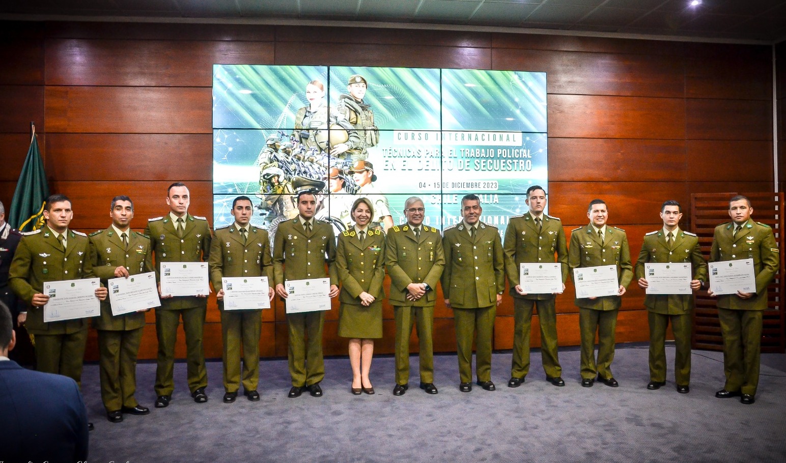 CARABINEROS DE LA ZONA TARAPACÁ PARTICIPARON EN SEMINARIO SOBRE EL DELITO DE SECUESTRO