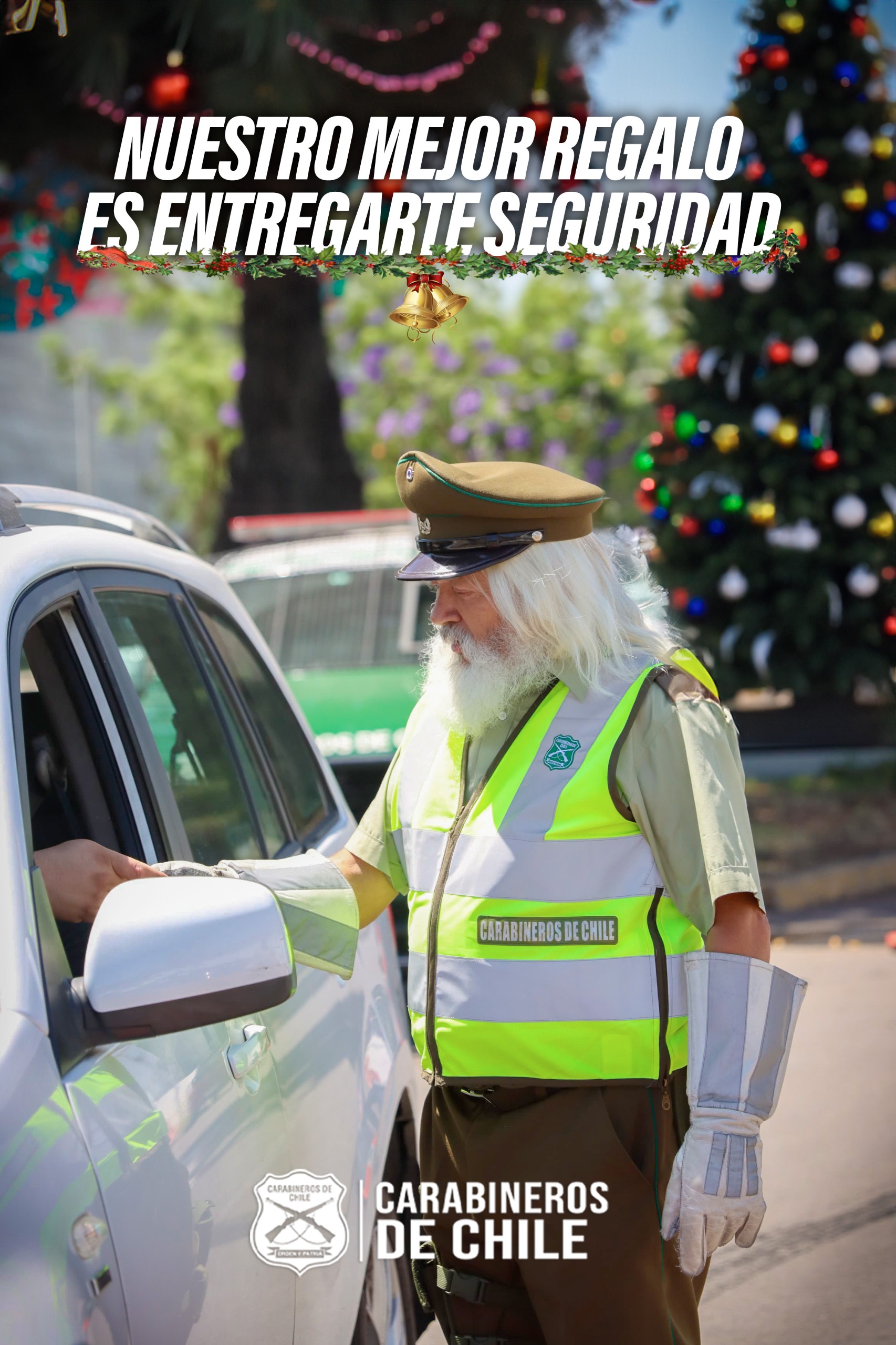 Viejito Pascuero se suma a los servicios preventivos de Carabineros