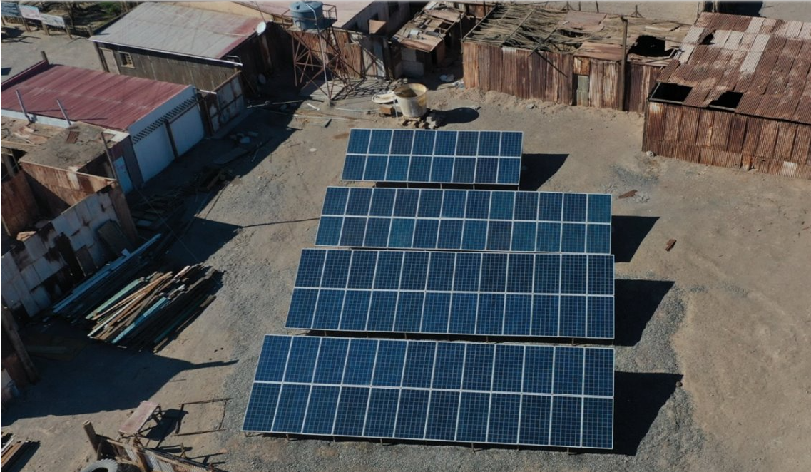COMUNIDAD PAMPINA APRUBA INICIATIVA PARA MEJORAR Y AUMENTAR POTENCIADE SISTEMA FOTOVOLTAICO EN SALITRERAS HUMBERSTONE Y SANTA LAURA
