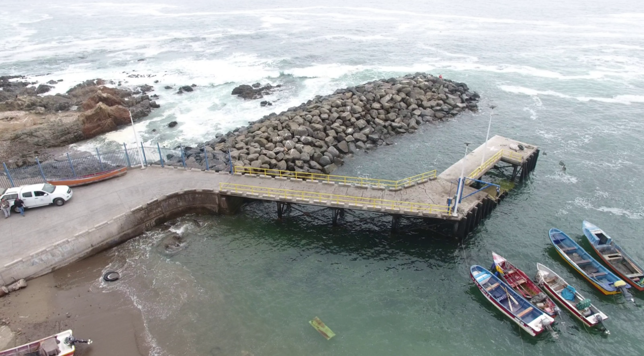 Dirección de Obras Portuarias del MOP realizará conservación en la Caleta Chipana.