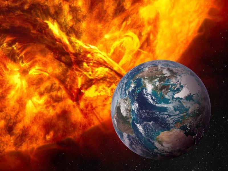 TORMENTA SOLAR EN VIVO.