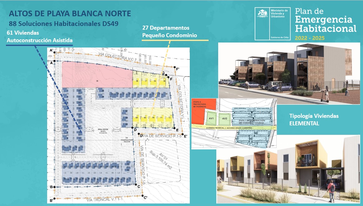 Concejo municipal aprobó propuesta de habilitación normativa del MINVU para proyecto habitacional de autoconstrucción asistida.