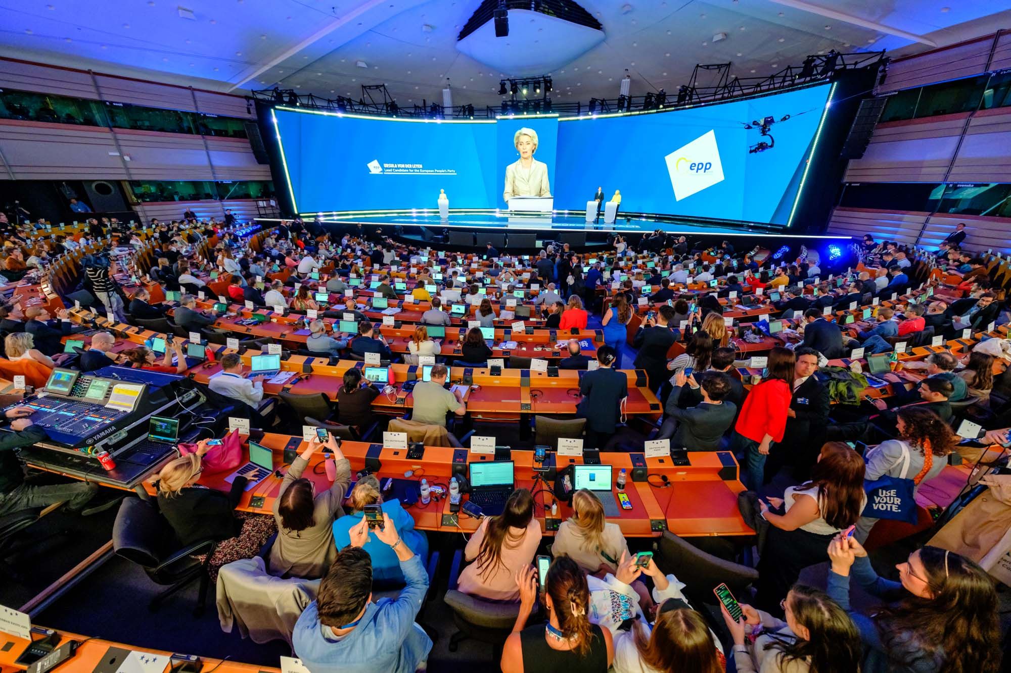 Conservadores se imponen en las elecciones del parlamento de la Unión Europea.