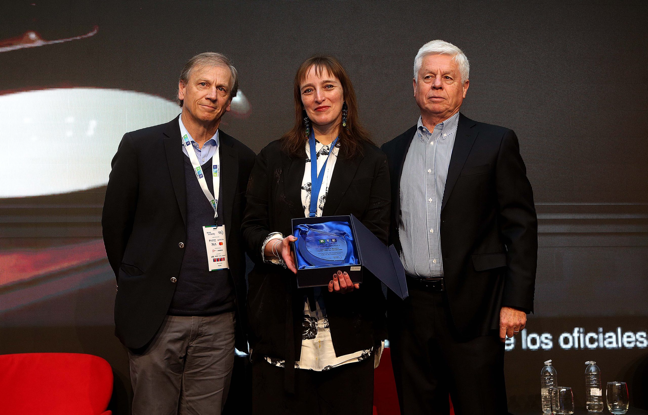 Collahuasi recibe galardón por su compromiso con el patrimonio cultural de Chile.