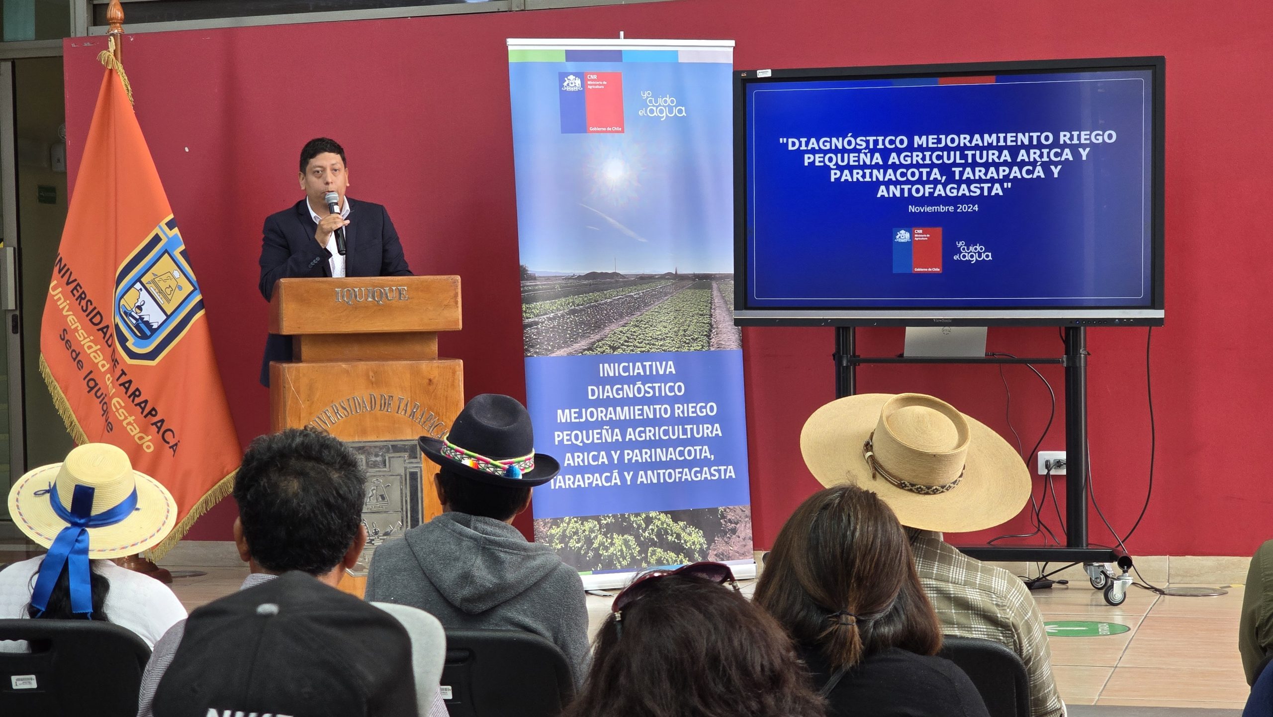 Comisión Nacional de Riego inicia estudio de diagnóstico para avanzar en el mejoramiento del riego para la pequeña agricultura del Norte Grande.
