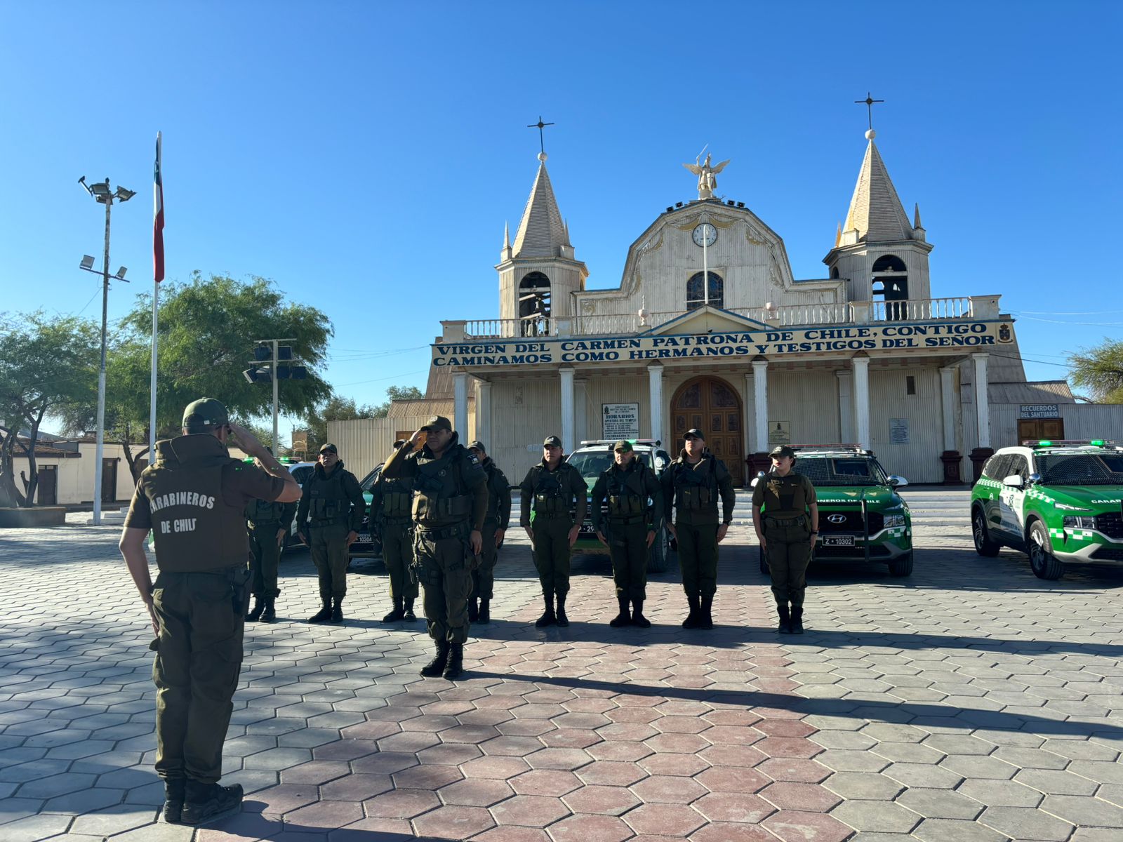 La Tirana: Gobierno destaca avances en seguridad durante Octubre.
