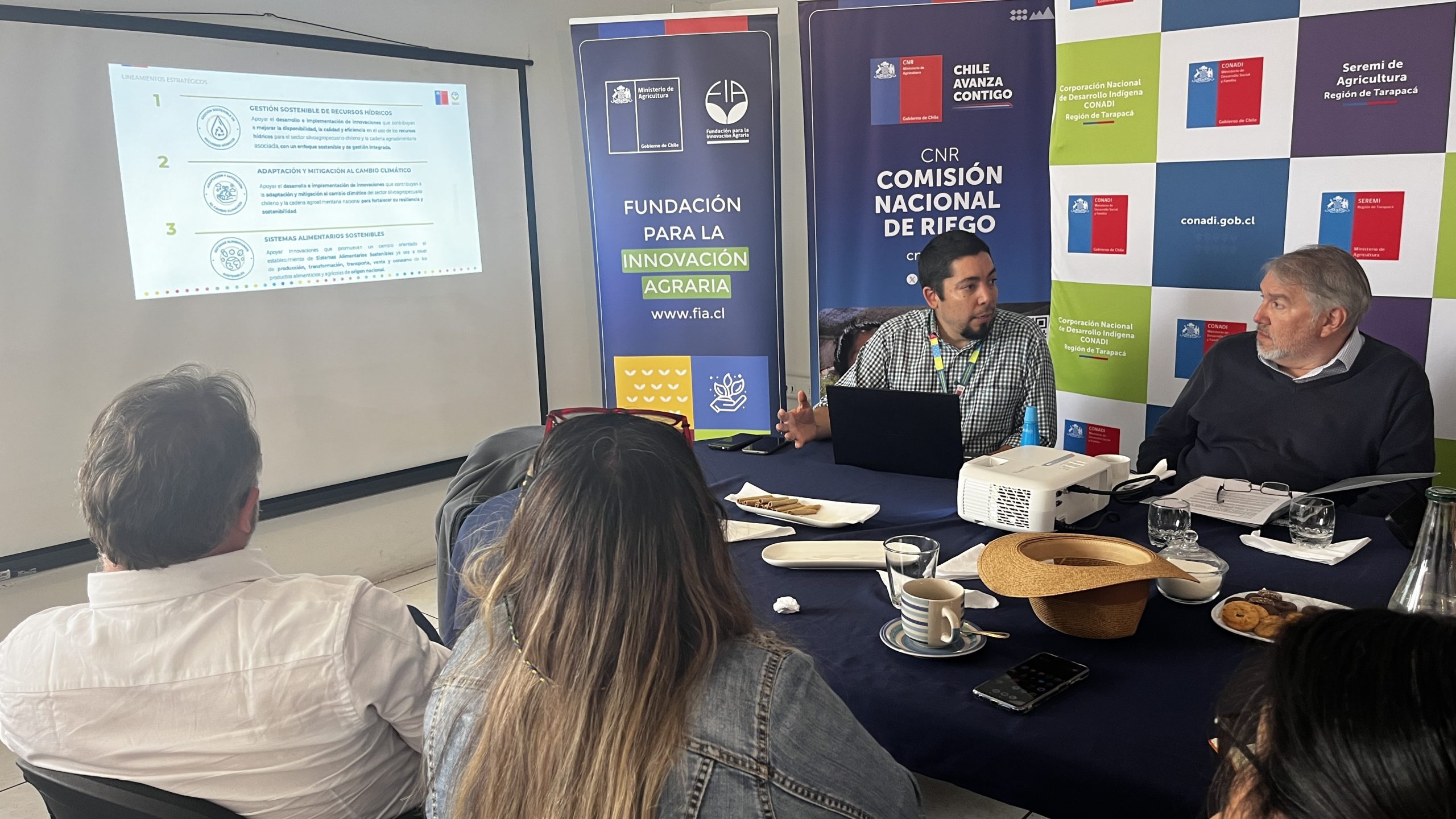 FIA presenta en Tarapacá su Convocatoria Nacional de Proyectos 2024-2025.