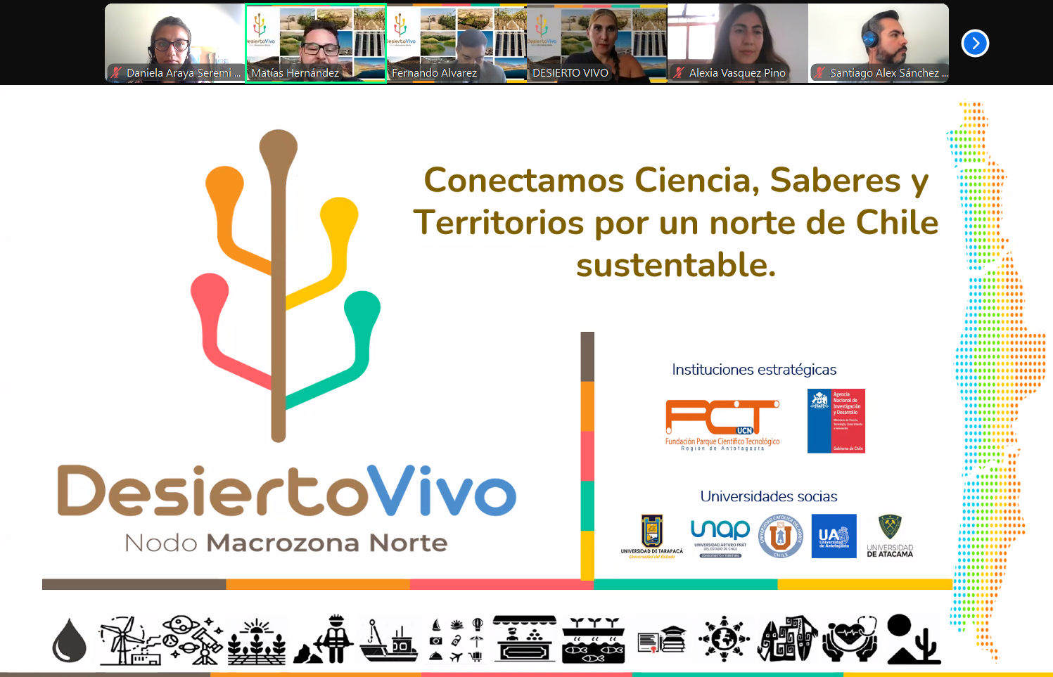 Nodo Desierto Vivo continúa su trabajo en la macrozona norte con su cuarto año de ejecución ya formalizado.