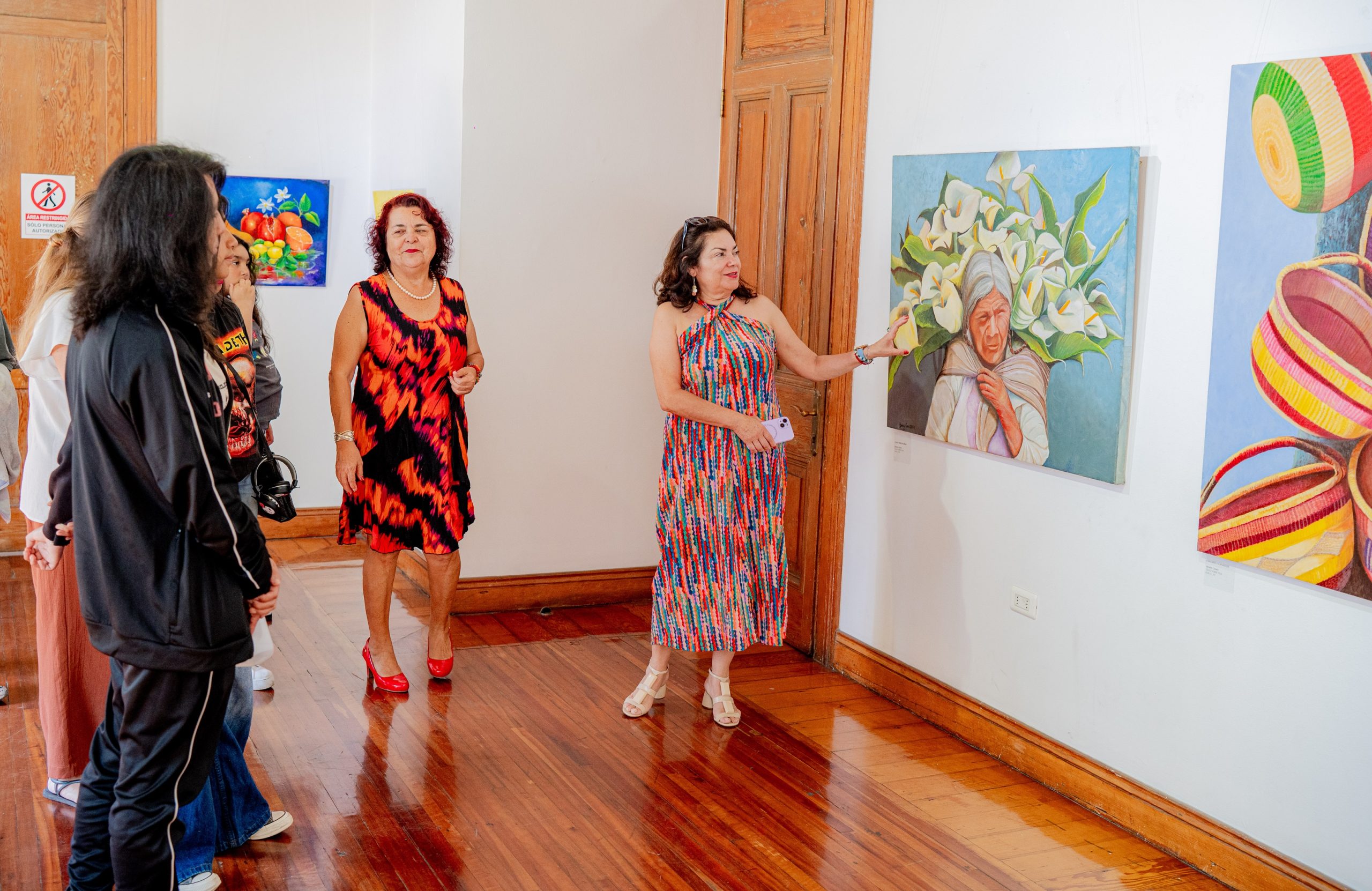 “Pasión por la Pintura” es visitada por más de mil 600 personas en Sala de Arte Casa Collahuasi.