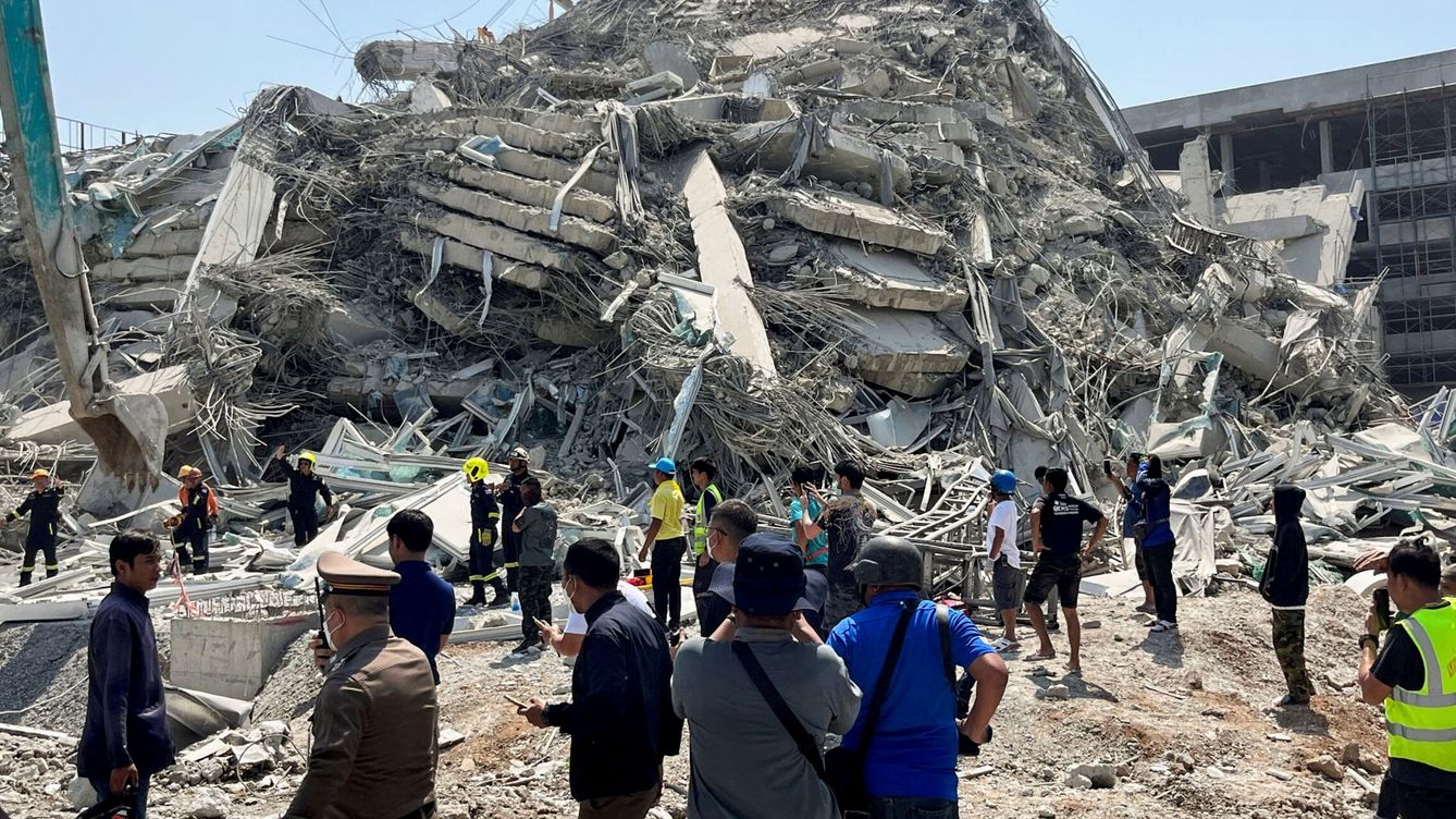 Un devastador terremoto sacude Myanmar, Tailandia y el suroeste de China.