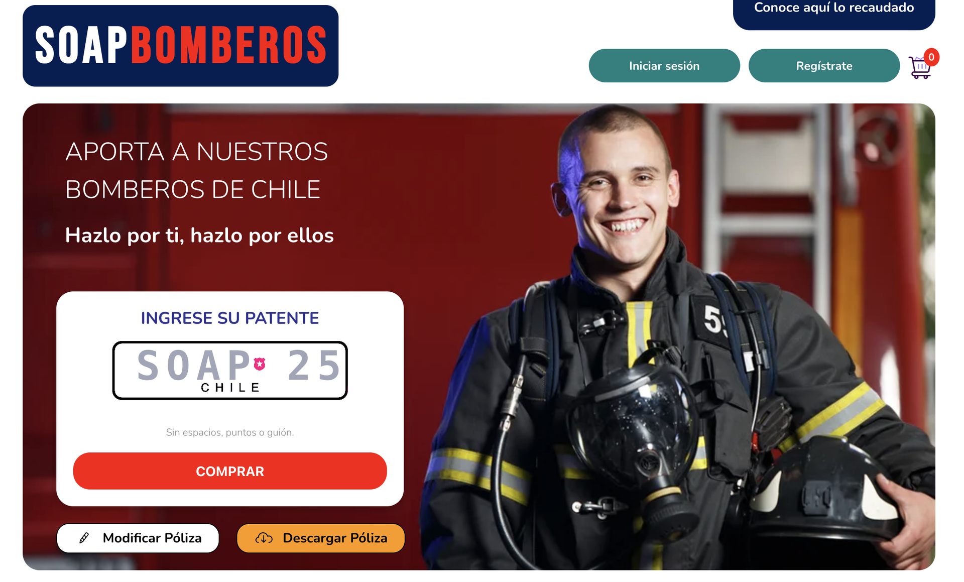 LANZAMIENTO SOAP BOMBEROS 2025: El objetivo es recaudar más de $1.500 millones para Bomberos de Chile.