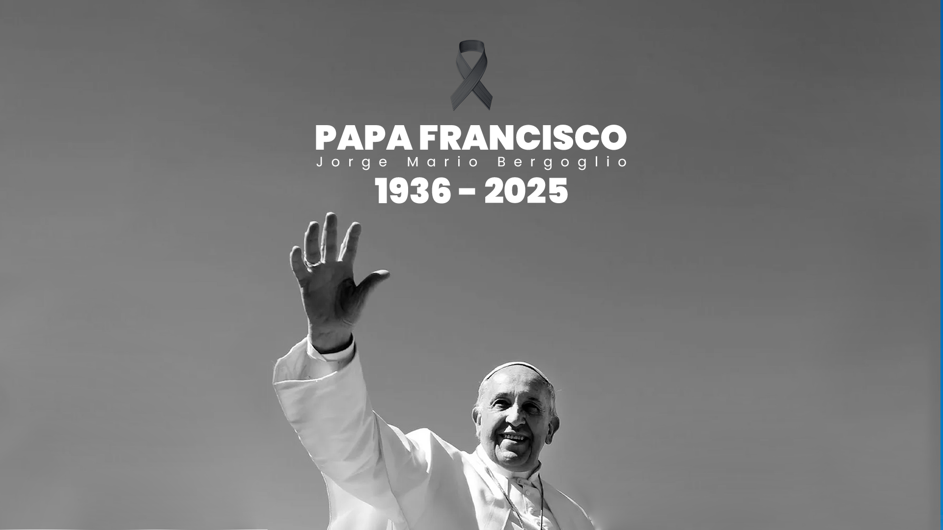 El papa Francisco ha muerto.