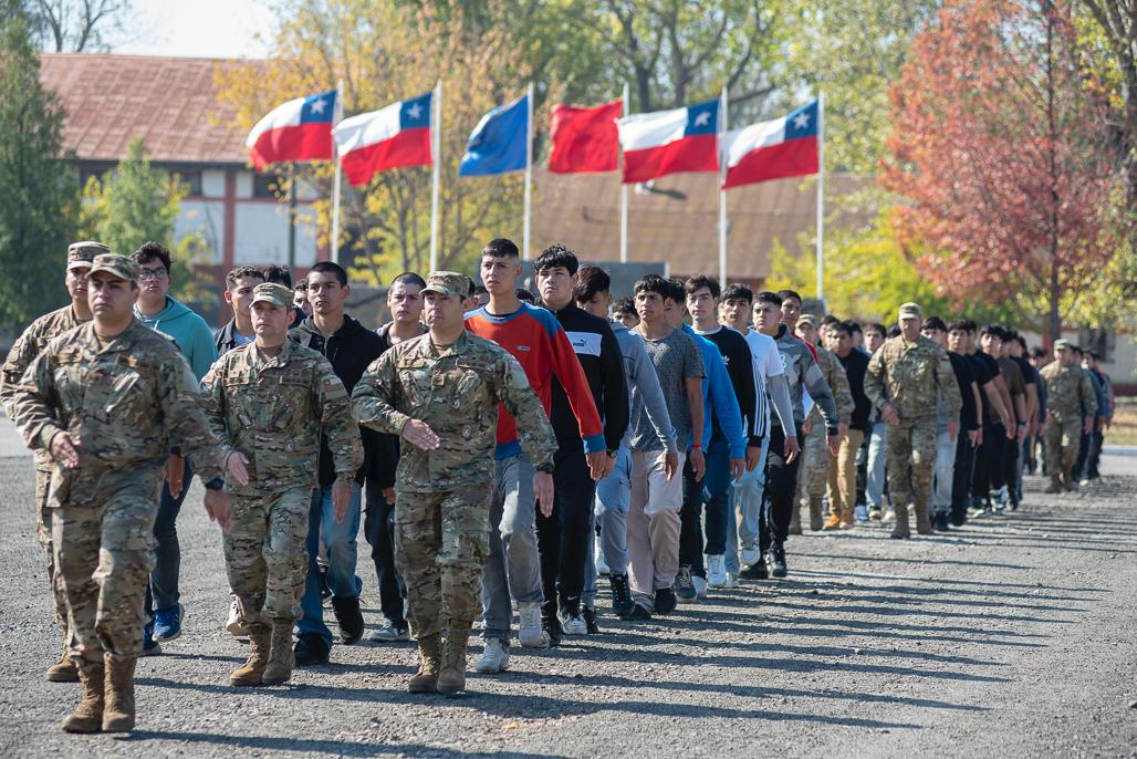 Con éxito se está desarrollando el acuartelamiento de los nuevos Soldados Conscriptos del Ejército de Chile.