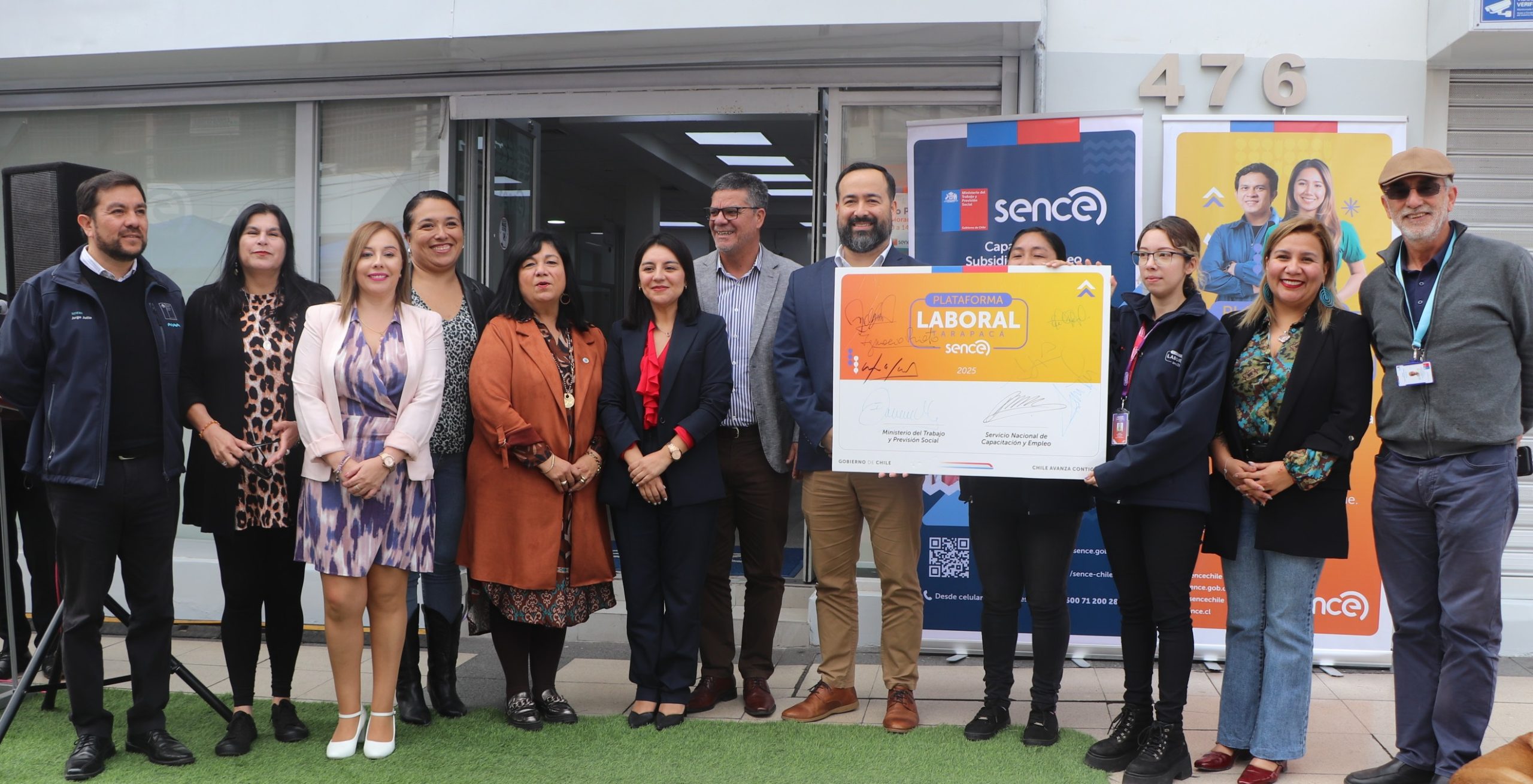 SENCE Tarapacá Lanza Plataforma Laboral para Impulsar la empleabilidad en la Región.