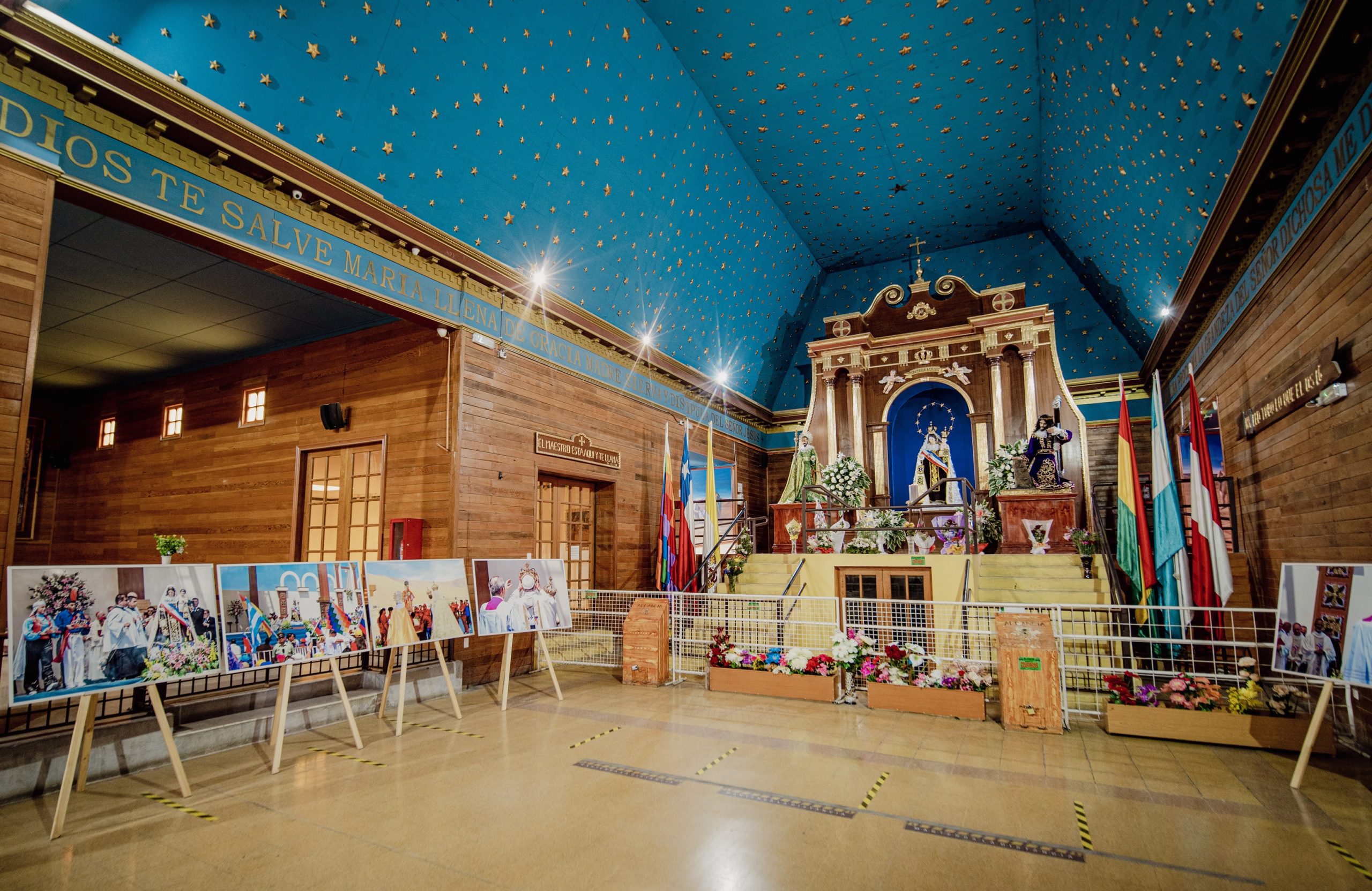 Comienza inédito proyecto de restauración de Virgen del Carmen de La Tirana.