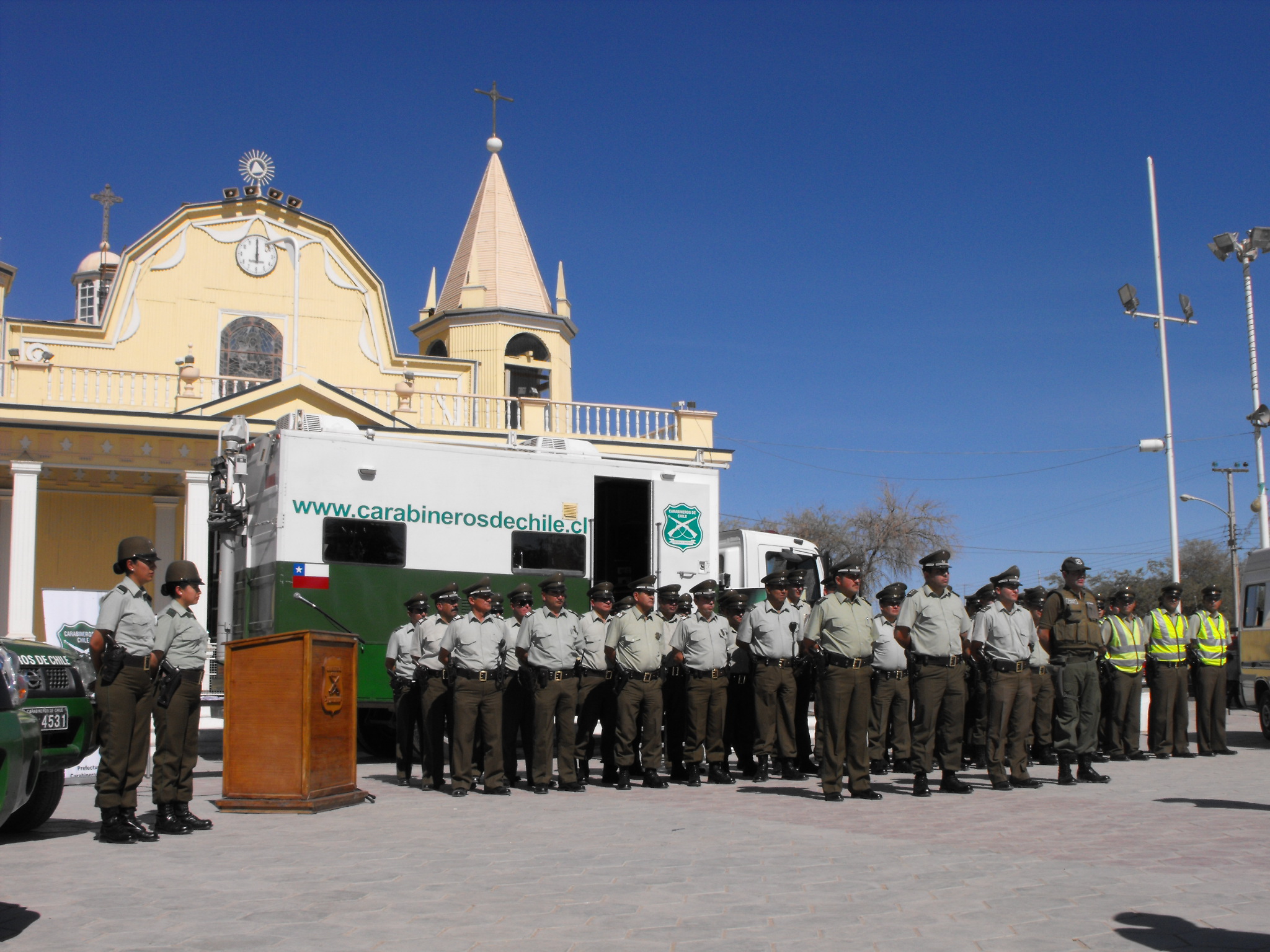 Más de 200 Carabineros reforzarán la seguridad durante la Fiesta de La Tirana 2025.