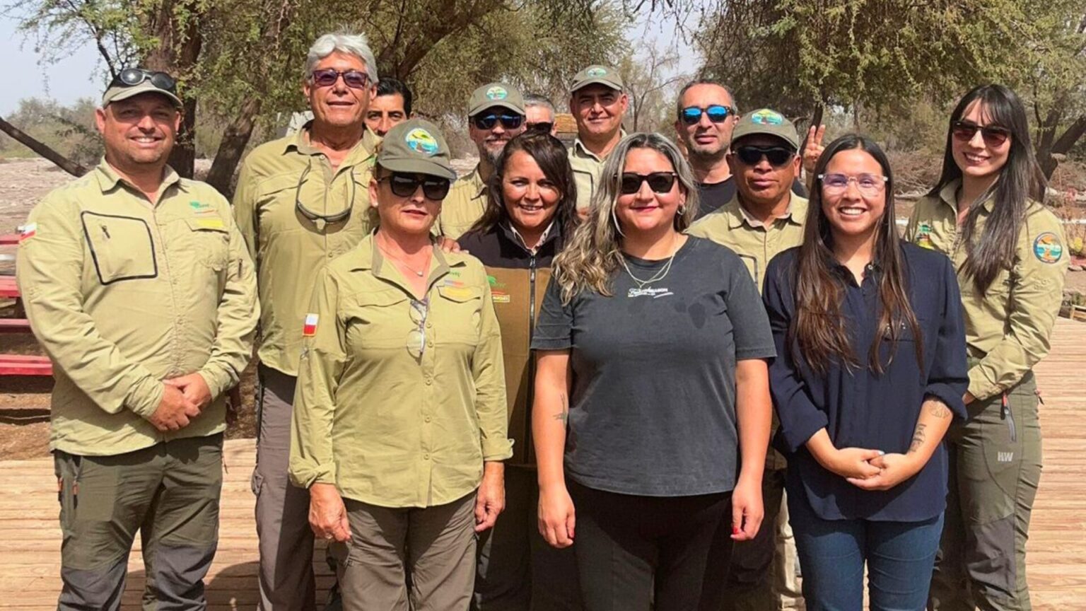 Guardaparques de CONAF Tarapacá se capacitan en taller de “Estándares abiertos para la Conservación”.