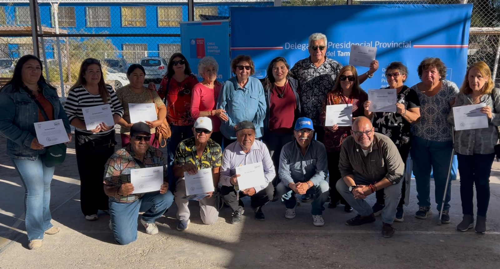 Entregan reconocimientos a dirigentes sociales de Pozo Almonte.