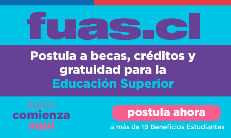 El 1 de octubre comienza postulación a beneficios estudiantiles para 2026 a través del FUAS.