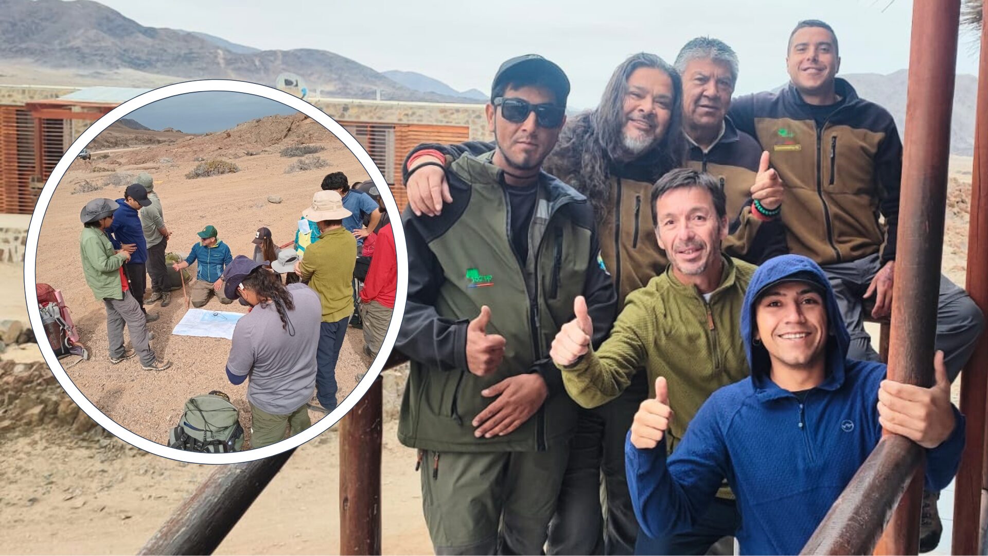 Guarda parques CONAF del Norte Grande se capacitan en técnicas para conservar áreas protegidas sin dejar huellas.