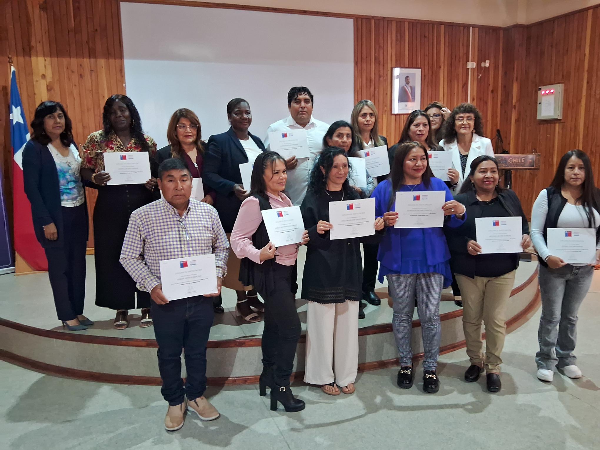 170 personas de la región de Tarapacá participaron en Plan de Alfabetización “Contigo Aprendo” del Mineduc.