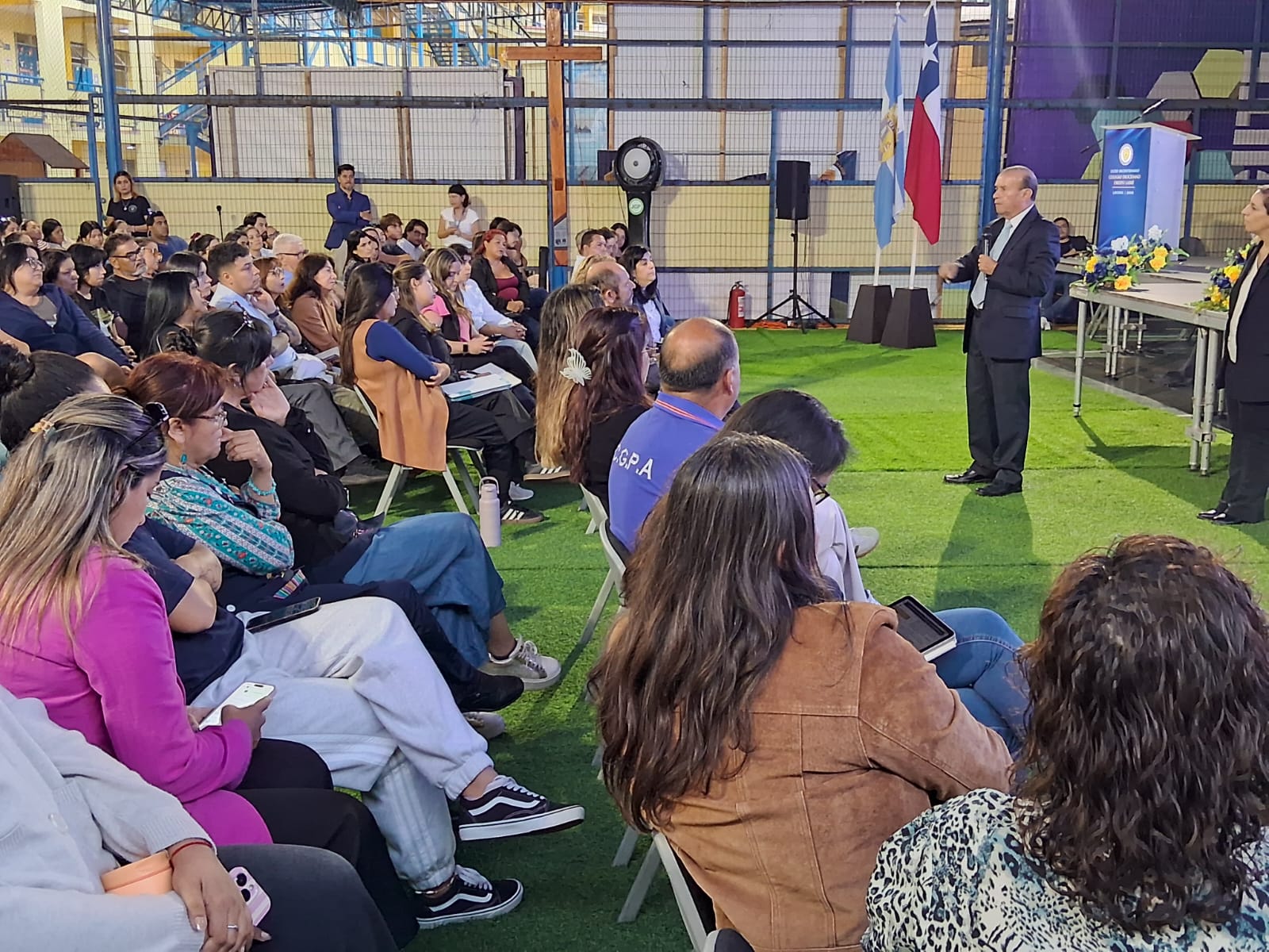 Masivos encuentros con Directores y Centros de Padres de Tarapacá sostuvo el Mineduc.