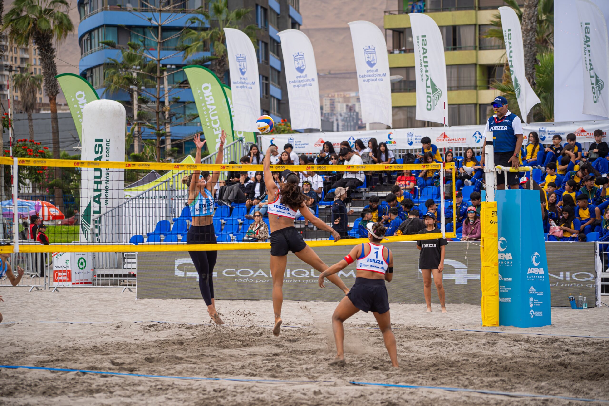 Brasil se corona ganador del Sudamericano de Vóleibol Playa 2026 en Arena Cavancha con sus duplas masculinas y femeninas.