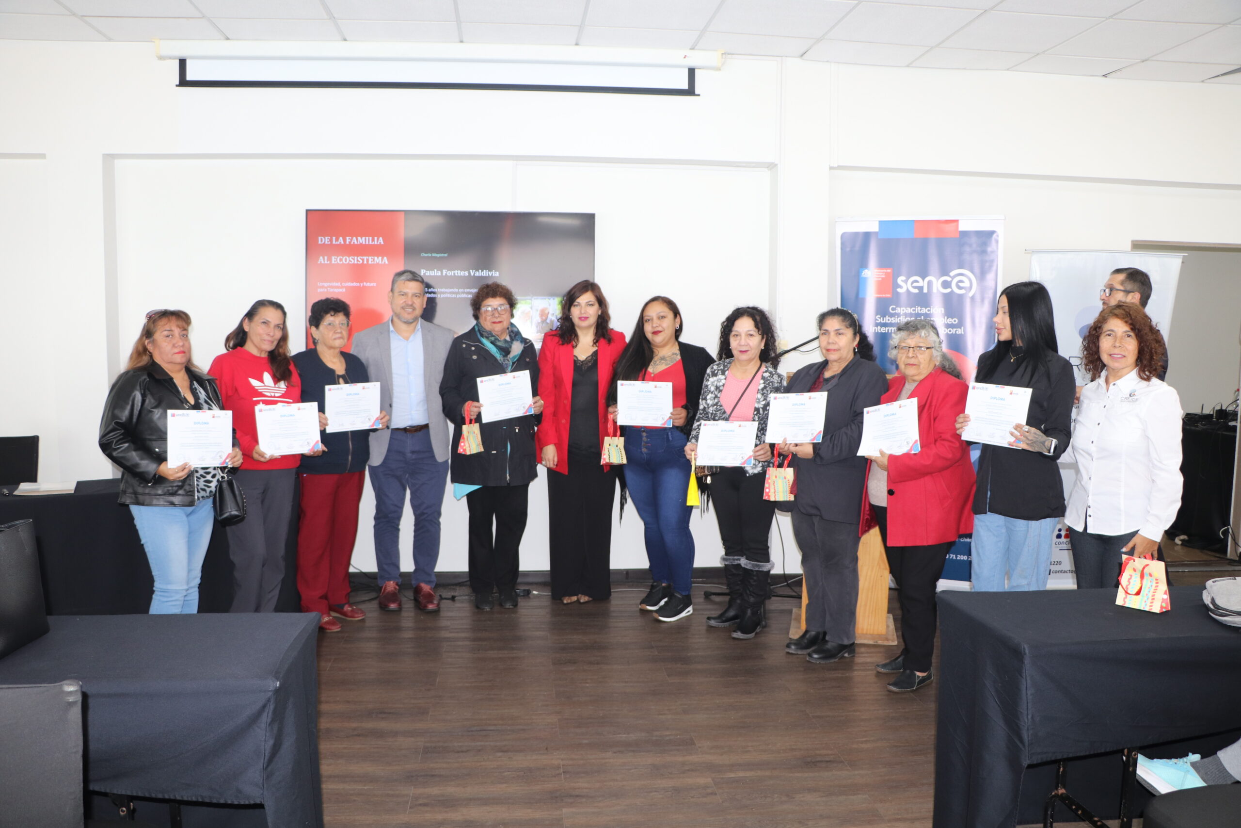 Tarapacá da un paso histórico hacia la profesionalización del cuidado con apoyo de Sence.