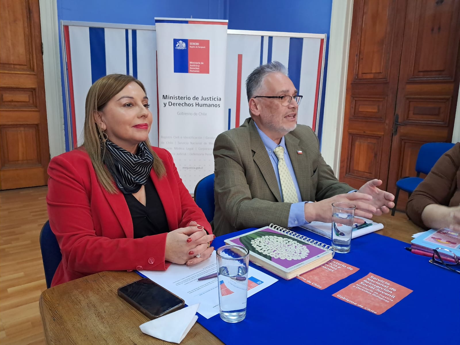 Servicio de Reinserción Juvenil presenta perfil de jóvenes atendidos ante Comité Operativo Regional.