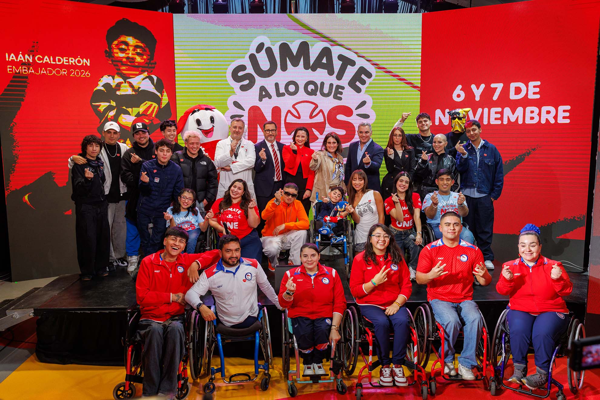 “Súmate a lo que nos une”: Teletón inicia su campaña 2026 presentando a su niño embajador y un himno con Princesa Alba y SINAKA.