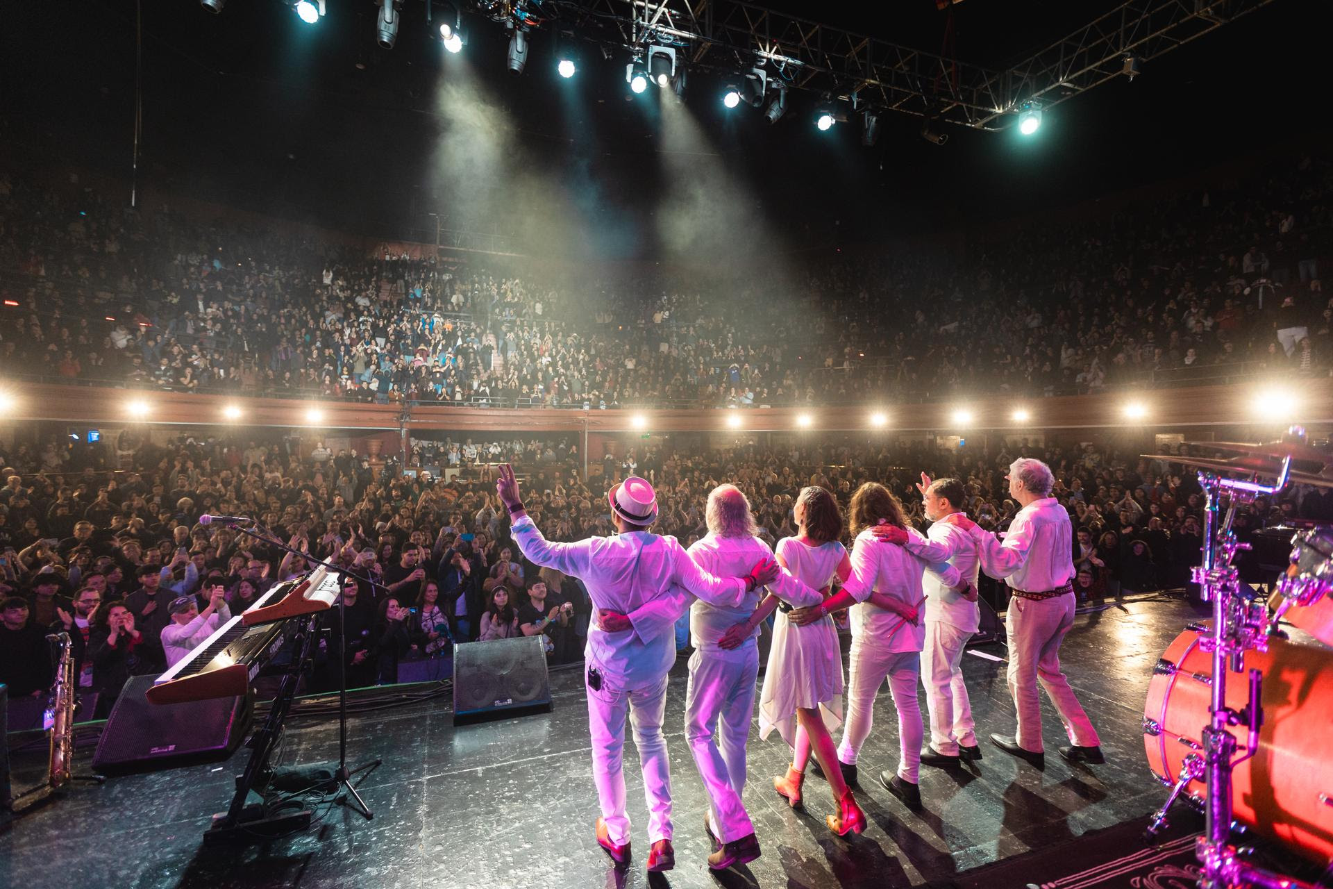 Los Jaivas celebraron los 45 años de “Alturas de Macchu Picchu” con dos multitudinarios conciertos en Santiago y se preparan para fecha en Curicó.